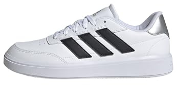 adidas Women's Courtblock Shoes, Cloud White/Core Black/Silver, 6.5 UK
