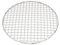 CookSpace Steel Lattice Commercial BBQ Grill Mesh Restaurant Round Fire Pit Cooking Grid Grill Grate 60cm Diameter for Roast Outdoor Open Fire Cooking complete with 2 handles for easy & safe movement