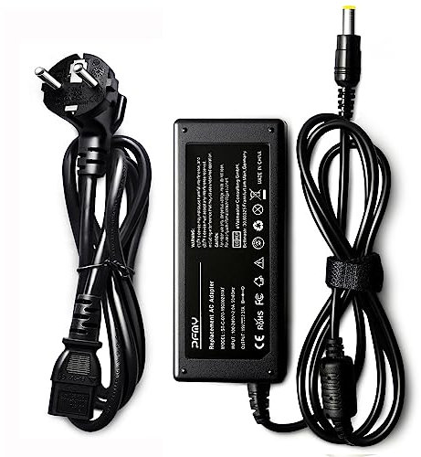 PFMY Adaptador Cargador PA3822E-1AC3 Portátiles Ordenador 19V 2,37A para Toshiba Satellite C40D-C C50 C50-B C50D C50T C55 C55D C55DT C55T
