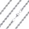 Ardú Mens Rope Chain - 24 inch, 5mm Stainless Steel | Waterproof & Tarnish Resistant | Heavy Jewellery for Men