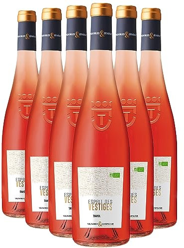 Tavel Vignobles & Compagnie - Rosé 2021 - Esprit des Vestiges - Vin Rosé de la Vallée du Rhône (6x75cl)