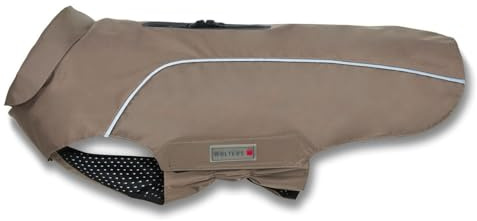 Wolters Regenjacke Easy Rain für Dackel., Größe:44 cm, Farbe:Taupe-fossil