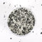 Farbchips | Dekochips | Terrazzo | Farbglitter | Farbflocken | Granulat | Partikel | Pigmente zum Basteln und Einarbeiten in Jesmonite, Epoxidharz, Kunstharz, Gips, Beton (Schwarz-Weiß-Grau)