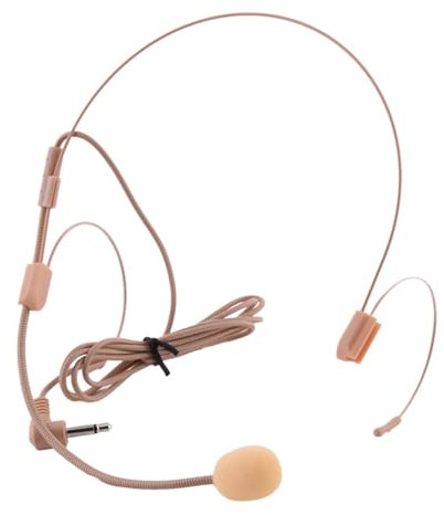 Generico Microfono a elettrete - Microfono per altoparlante omnidirezionale da 3,5 mm vivavoce, Amplificatore vocale portatile per Insegnanti, Formazione, Riunioni, Guida Turistica, Yoga