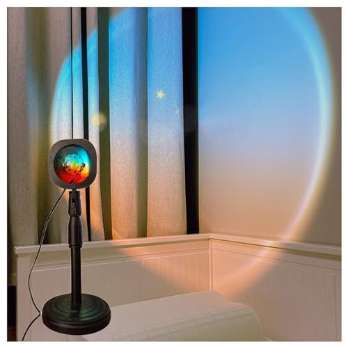 NWVDPQGCZ Lampada da Tramonto Proiettore Lampada da Tramonto Luci del Tramonto e 'Alba, Luci notturne dall'atmosfera Creativa for camere da Letto, dormitori e soggiorni/337