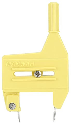 Taglierina Circolare a Compasso per Tagli Accurati, Taglierina Tonda Regolabile per Raggio da 1,5 a 50 Mm con Guida di Scorrimento Liscia e stabilità Migliorata