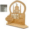 Glixoft Countdown-Kalender Aus Holz, Ramadan-adventskalender, Eid Mubarak-Ornament, Ramadan-kindergeschenk Für Die Islamische Muslimische -fitr-Party