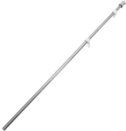 VICASKY Fahnenmast Mit Drehbarem Halter Stabiler Stand Für Garten Und Veranda Für Hausfahnen Und Langlebig Kunststofflager Für Rotation