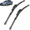Frontwischerblätter für Audi A4 B7 S4 RS4 2004-2008 - Hochleistungs-Set, hervorragende Sicht auf die Straße, einfach zu installierende Flache Wischerblätter - 2er-Set