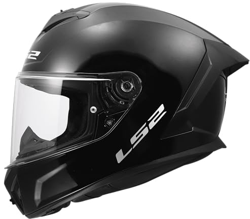 LS2, Integral Motorcycle Helmet RAPID III Solid Gloss Black
