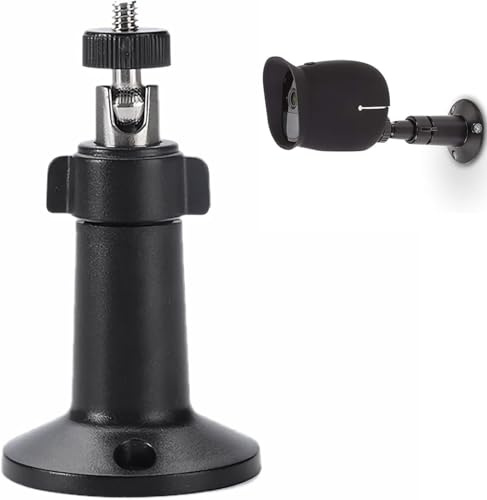 360° Adjustable Camera Mount,Security Camera Wall Mount,Indoor Outdoor Cameras Mounts Bracket Accessories,Thickened PC Plastic Surface Reinforced Base,for Many Types Outdoor Indoor Cameras
