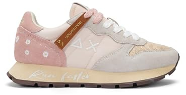 SUN68 Ally Vintage, Sneaker da Donna, Gold Edition, Z36207
