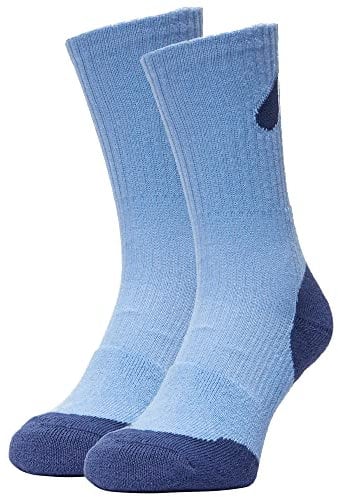 Peter Storm Women's Robust Comfortable Double Layer Socks, Blue, M