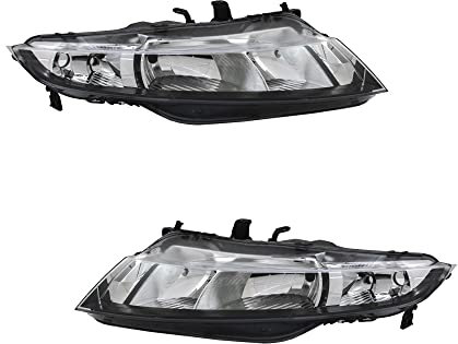 Scheinwerfer Set für CIVIC VIII Hatchback FN FK 09.05- H7/H1 mit Motor