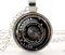 Collana con ciondolo a forma di obiettivo della macchina fotografica, idea regalo per amici