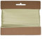 20m Schrägband Satin 20mm gefalzt Kantenband Einfassband 29 Farben wählbar, Farbe:creme