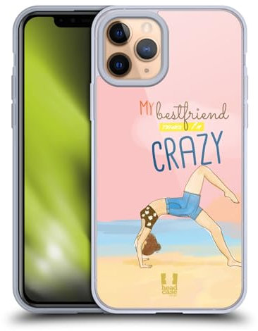 Head Case Designs Daisy My Bff Cases Gel Case [Military Grade Protection] Compatible with Apple iPhone 11 Pro and Compatible with MagSafe