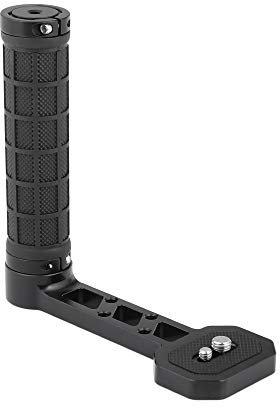 CAMVATE Side Handgrip (Rubber-covered) L Type for DJI Ronin-S/SC & Zhiyun Crane 2 / V2 Stabilizer Gimbals - 2450