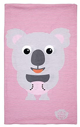 Affenzahn Unisex – Babys Koala Schlauchschal Loopschal, Rosa, Einheitsgröße