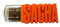 Clé USB Personnalisée (de 8 Go à 64 Go) avec Votre Texte - Couleur au Choix - Clé USB Prénom - USB 3.0 (32 Go, Orange)