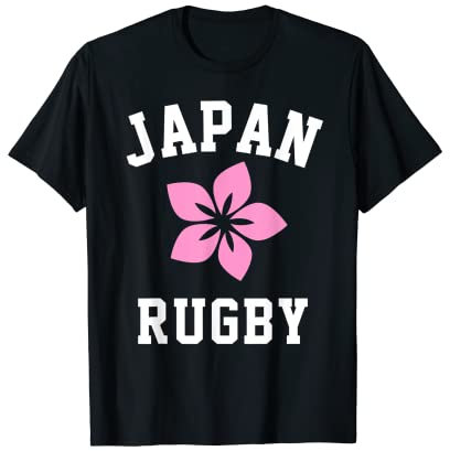 Japan Rugby Trikot Brave Blossoms Rugby Japanische Flagge Rugby T-Shirt