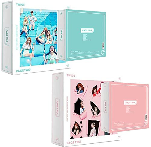 TWICE - PAGE TWO (2nd Mini Album) Album+Extra Photocards Set (Random ver.)