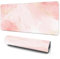 Giecy Gaming Mouse Pad, XXL Keyboard Mouse Mat Desk Pad with Non-Slip Rubber Base for Office & Home Computers, Laptop, Gaming (Pink Marble, 80 x 30 cm)