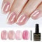 Shining She Gel Nail Polish Cat Eye, 4 Colours Nude Pink Shimmer Jelly Glass Cryta Nail Polish with Magnet Soak-Off UV/LED Magnetic Gel Polish for Nail Art Salon DIY Home, 8 ML
