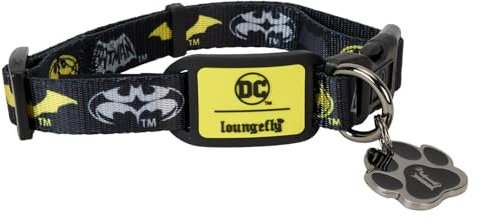 Loungefly DC Comics Batman Hundehalsband zum 85. Jahrestag, Größe M