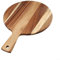 Servierplatte aus Holz, Pizzaschaufel, Schneidebrett, Backschaufel, Kuchenheber, perfekt für Nachmittagstee, Tapas, Buffets und Frühstück