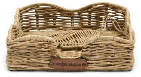 Riviera Maison [N] Rustic Rattan Fish Napkin Holder