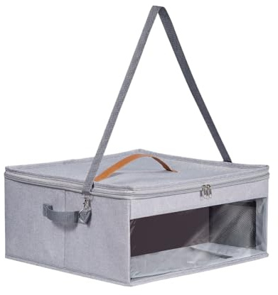 kinrguiyuez Reise Hutbox | Tasche Zum Transport Von Hüten | Große Aufbewahrung Mit Reißverschluss Und Doppelgriffen Für Familie Und Freunde