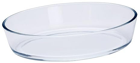 GLEAVI High Borosilicate Glass Pizza Plate Heat Resistant Baking Tray Oven Accessory Pizza Oven