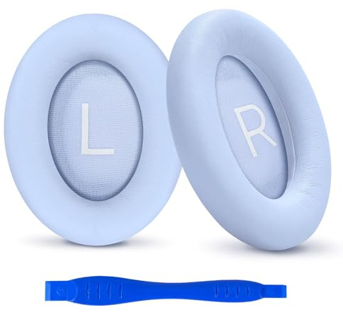 Replacement Ear Pads Cushions for Bose QuietComfort (QC) 45 35 35ii SE & New QuietComfort(Deep Bass) Headphones, Softer Earpads for QC45 QC35 (ii) QC-SE & New QC (24 Hrs of Playtime)