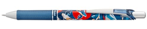 Pentel EnerGelXM BL77NA Gelschreiber mit Druckmechanik - limited Nature Edition - koi, Schreibfarbe Blau (1 Stück 1er Pack)
