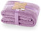 DecoKing Kuscheldecke 170x210 cm lila Decke Microfaser Wohndecke Tagesdecke Fleece weich sanft kuschelig skandinavischer Stil Henry