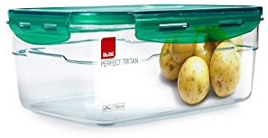 Ibili 790432 Container verschließbaren, Glas, transparent, 26 x 18 x 11 cm