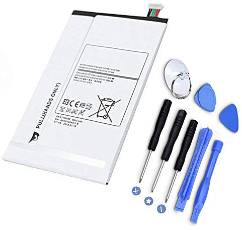 EB-BT705FBE EB-BT705FBC EB-BT705FBU Sostituzione della batteria del tablet per Samsung Galaxy Tab S 8.4 SM-T700 SM-T700N SM-T705 SM-T705C SM-T705Y SM-T707A Series Notebook (3.8V 18.62Wh 4900mAh)