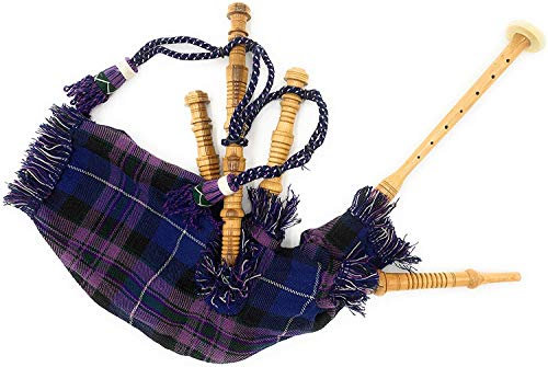 HW Dudelsack für Kinder, spielbar, verschiedene Schottenmuster, Spielzeug, Kinder, Jungen (Pride of Scotland Tartan)