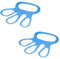TronicXL 2 STÜCK Profi Fingerlinge Fingerfix Handschuhspanner blau Stechschutzhandschuh Handschuhspanner Handschuh Anziehhilfe Anzieher Metzgerei Zubehör Metzger Schlachter Koch Köche Austattung