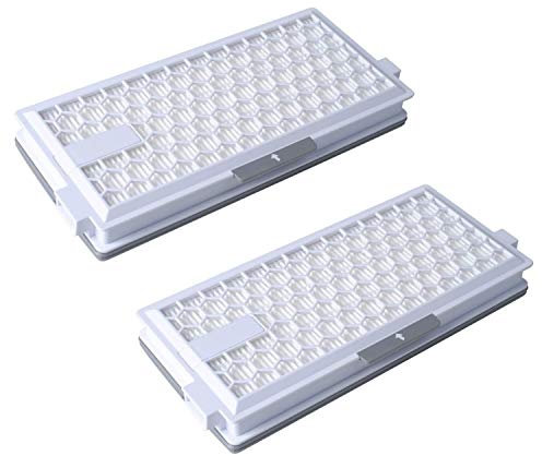 Poweka SF-HA50 HEPA Airclean 50 Filter Kompatibel mit Mi-ele Staubsauger Serien Complete C3 C2 Compact C1 C2 S8340 S6240 S5211 S8000 S6000 S5000 S4000 2pc