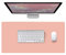 CIEEIN CIEHT Tapis de Souris Bureau Tapis de Portable Tapis de Bureau Mat Tapis de Souris en Cuir PU Rose 30x60cm