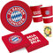 HHO FC-Bayern-München-Party-Set für 8 Fußballfans 36tlg. Teller Becher Servietten