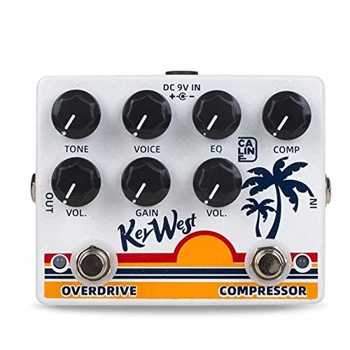 Caline DCP-05 Key West - Pedal compresor y overdrive para guitarra