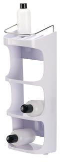 Joseph Joseph Capsule Compact 4-tier Shower Shelf, no drilling, bathroom rack organiser for shampoo - White