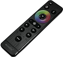 EUROLITE LED Strip Fernbedienung Zone für 5in1 Controller | Funkfernbedienung für 5 Farben (RGB/W und Dualweiß) mit Zonenfunktion