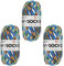 myboshi mysocks Pixel, 6-fädige Sockenwolle, strapazierfähig, Garn aus Schurwolle, filzfrei, 150g, Ll 390m Grün (Booker), 3 Knäuel