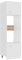 Leepesx Armadio per Microonde, Mobile Salvaspazio, Credenza Cucina Bianco 60x57x207 cm in Legno Multistrato
