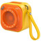 EWA Wireless Mini Bluetooth Speaker with Lanyard, Unique Camera Look, Small But Loud, Portable for Home, Party, Travel, Outdoor (Yellow)