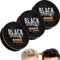 KFDDRN 3 Stück Grau Glanz Seife, Natürliche Haarseife für Graues Haar, Haar Verdunkelung Festes Shampoo, Grau Glanz Haar Revitalisierungsbar für Herren